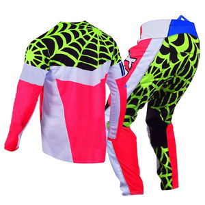 Combinaisons de motocross personnalisées très demandées pour adultes, maillots et pantalons pour moto, dirt bike, MX, ATV avec nom d'équipe personnalisé - Product Image 2