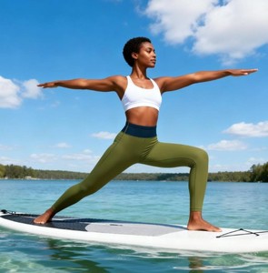 Leggings de sport respirants à taille haute pour hommes - Résistants à l'eau et à séchage rapide, motif uni, qualité supérieure - Product Image 6