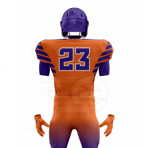 Uniforme de football américain léger pour joueur, maillot d'équipe à manches courtes, vêtements de sport personnalisés pour l'entraînement, vêtements de performance pour hommes - Product Image 6