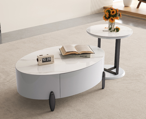 Mesa de Centro Moderna para Sala de Estar Amplia, Elegante Mesa de Centro de Lujo para Sala de Estar Moderna y Elegante - Product Image 3