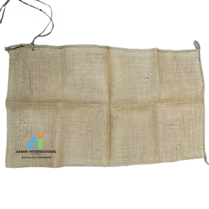 Sacs de sable en toile de jute durables Matériau en jute réutilisable et écologique avec cordes de cravate Recyclable et biodégradable - Product Image 1