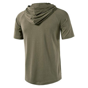 Nueva Camiseta Térmica Extra Grande Personalizada para Hombre con Capucha, Sudadera Lisa para Gimnasio, Sudaderas Transpirables con Capucha - Product Image 3