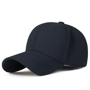 Gorra de béisbol de rendimiento para hombre, de secado rápido, oversize, ajustable, con espalda elástica cerrada, malla y visera curva, talla grande para cabezas grandes - Product Image 4