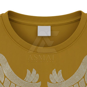 T-shirt élégant et tendance pour femme, orné de strass, manches courtes, col rond, tee-shirt scintillant et original - Product Image 4