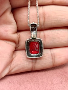 Pendentif en cristal de quartz arc-en-ciel céleste, collier élégant en pierres précieuses colorées, cadeau pour femmes, design de mode unique - Product Image 6