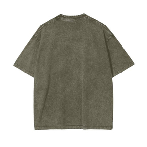 เสื้อยืดผ้าเจอร์ซีย์เนื้อหนัก 300 กรัม พิมพ์ลายซิลค์สกรีนแบบกำหนดเอง ทรงหลวม ระบายอากาศได้ดี สำหรับทุกเพศ - Product Image 4