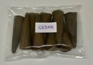 Conos de incienso de cedro Natural, suministro al por mayor de conos de incienso de la mejor marca (negro) - Product Image 1