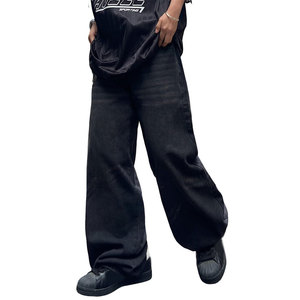High Quality Customized Made <b>Men</b> Denim Pants Premium Quality Fashionable High Waist <b>Men</b> Denim Pant In Solid Color - Product Image 1