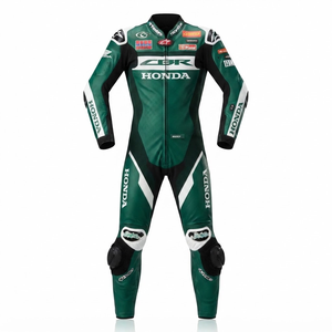 ชุดแข่งรถสำหรับผู้ชาย zonda i Professional Track Racing Suit/Traje ตัดเย็บตามสั่ง ทำจากหนังวัว/หนังจิงโจ้ พร้อมการป้องกันระดับ 2 - Product Image 1