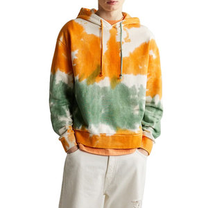 Sweat-shirt à capuche tie-dye pour homme, coupe oversize, vente en gros, pull décontracté tie-dye pour homme - Product Image 1