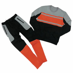 Custom Logo Printed Winter Fleece Sweatshirt Set 2-Piece <b>Plain</b> <b>Tracksuit</b> Running Jogging Plus Size Comfortable Stylish Fitness - Product Image 5