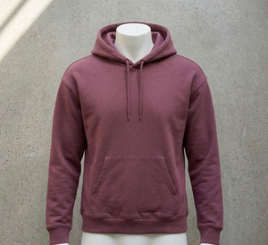 Sudadera con Capucha Extra Grande para Hombre, Informal, de Invierno, Tejida, Lisa, de Forro Polar - Product Image 4