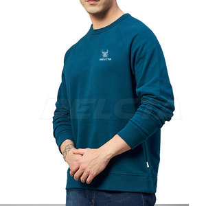 Durable Material Private Label Men Sweatshirts 2026 Cotton Blended Long Sleeves Men Sweatshirts - Product Image 3