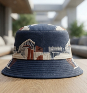 Chapeau Bob Unisexe Décontracté pour la Plage et l'Été, Style Urbain Adulte Printemps-Été, avec Motif Lettres et Panneau Avant Coloré - Product Image 4
