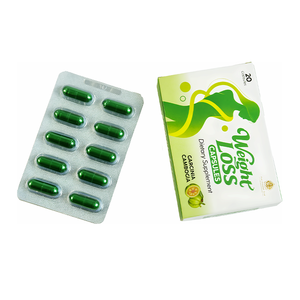 Cápsulas herbales verdes naturales para el cuidado de la salud y el control corporal, que promueven la adelgazación y la pérdida de peso. - Product Image 6