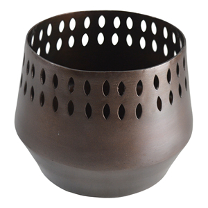 Recipiente Metálico Plateado para Velas, Diseño Exclusivo, para Interiores, Hogar, Cena, Boda, Fabricación de Velas, Diseño Único - Product Image 5