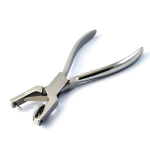 Pince à perforer le diaphragme gingival chirurgical en caoutchouc, modèle GS-DF-0010, Classe I, finition argentée, réutilisable, garantie 3 ans - Product Image 5