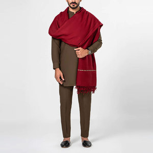 Châle pour homme, doux et chaud, élégant, style traditionnel, tissu confortable, idéal pour l'hiver et le quotidien - Product Image 4