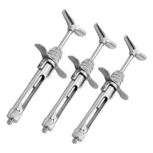 Jeringa Dental de Aspiración Manual Premium con Doble Anillo, de Acero Inoxidable, Reutilizable, Instrumento de Inyección de Precisión, Autoclavable - Product Image 6