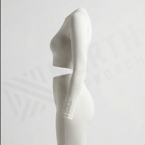 Conjunto de Yoga para Mujer, Ropa Deportiva Premium Personalizada, Producto al por Mayor, Ropa Deportiva sin Costuras para Dama, Conjuntos Deportivos para Gimnasio - Product Image 3