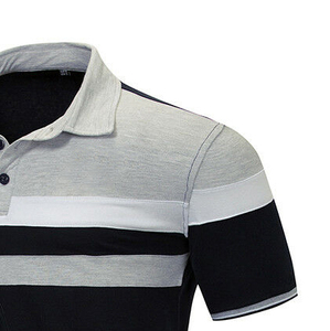 Men Polo T-<b>shirt</b> Coat Collar <b>Shirt</b> <b>half</b> Sleeves Polyester Cotton Blend Fabric Casual Wear <b>Shirt</b> - Product Image 3