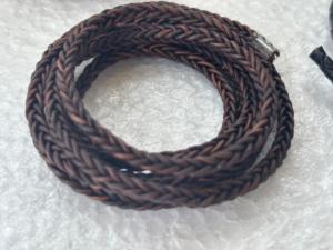 Handmade <b>Braided</b> Leather Cord Roll Woven Leather Rope for Bracelets Necklaces Jewelry Craft <b>Accessories</b> - Product Image 2