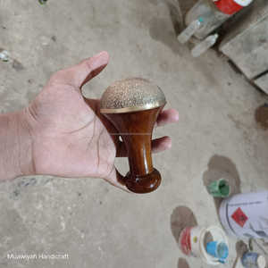 Varita de madera Kansa de alta calidad con mango de madera para masaje ayurvédico facial, corporal, de cuello, espalda, pies y cabeza, a bajo precio. - Product Image 3