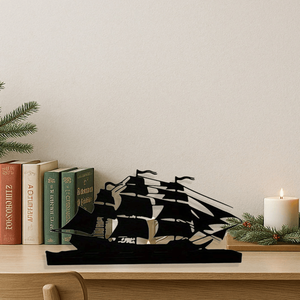 CIFbuy Set di 2 Portacandele Moderni Minimalisti in Legno a Forma di Corna, Lanterne Centrotavola Stile Rustico, Vasetti per Candele (TikTok per Temu Pick) - Product Image 2