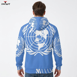 Sweat-shirt uni personnalisé avec logo, unisexe, graphique personnalisé, à séchage rapide, pour hommes, sweat-shirts tendance pour hommes à bas prix - Product Image 5
