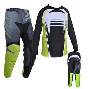 Conjunto de Jersey y Pantalones de Motocross para Hombre, Personalizable, Transpirable, Tallas Grandes, con Logotipo Frontal - Product Image 3