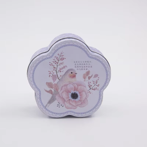 Boîte en métal irrégulière de qualité alimentaire personnalisée par le fabricant, emballage imprimé pour le thé, les biscuits, les bonbons et le chocolat - Product Image 2