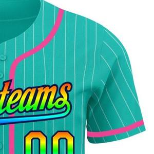 เสื้อเบสบอล เสื้อกีฬาทีมระดับมืออาชีพ สามารถพิมพ์ชื่อและหมายเลขได้ ผ้าคุณภาพพรีเมียม - Product Image 6