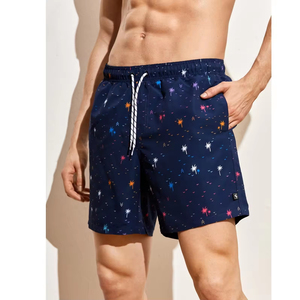 Pantalones Cortos Casuales para Hombre, Estilo Urbano, Sublimados, 100% Poliéster, Color Sólido, Calidad Premium, Secado Rápido, Transpirables - Product Image 5