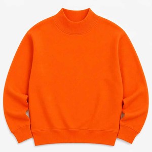 Sudadera Unisex con Cuello Alto, Talla Grande, Antiarrugas, Otoño Invierno, Tejida, con Logotipo Personalizado, Diseño Liso, Disponible en Stock - Product Image 2