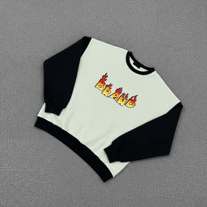 Sweat-shirt unisexe décontracté à épaules tombantes pour femme, en tissu à séchage rapide, grammage lourd, style streetwear, OEM ODM - Product Image 2