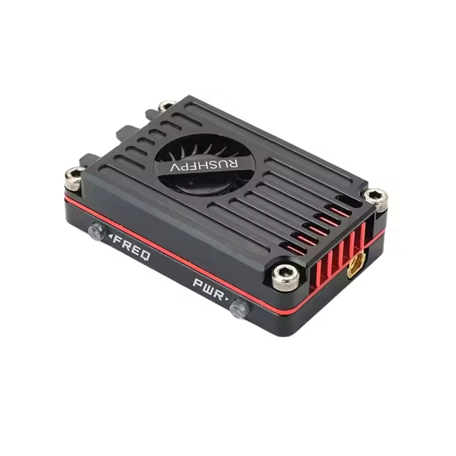 RUSH FPV Max Solo Analog VTX 5.8GHz 2.5W High Power 40CH Pit Mode MMCX Long Range FPV Transmitter for Racing Drones