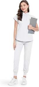Uniforme Médico para Enfermeras, Conjunto de Hospital, Antiestático, Transpirable, de Secado Rápido, para Personal de Salud, Clínica, Doctoras y Esteticistas - Product Image 2