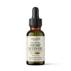 Aceite de Semillas de Cáñamo Puro de Alta Calidad en Línea, Aceite de Cáñamo Natural Prensado en Frío, Rico en Omega, Proveedor Mayorista de Exportación - Product Image 2