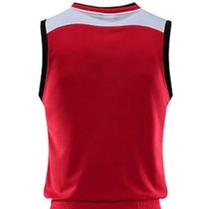 Uniforme de Baloncesto Transpirable de Alta Calidad, Diseños Personalizados, 100% Poliéster, Sin Mangas, Venta al Por Mayor - Product Image 5
