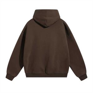 Sweat-shirt à capuche unisexe coupe-vent et respirant pour l'hiver, faible MOQ, prix abordable, 80/20 coton polyester, sweat-shirts pour hommes - Product Image 2