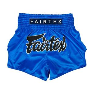 Shorts de Muay Thai Fairtex personnalisés, nouveau modèle OEM, imprimés par transfert thermique sur le devant, 100% polyester, durables, légers, respirants, séchage rapide - Product Image 1