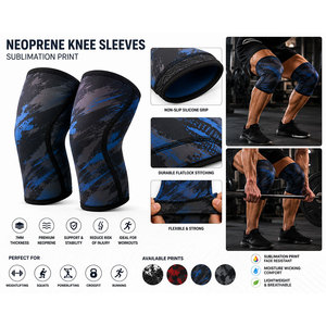 Nuevas Rodilleras Deportivas Unisex de Neopreno para Sublimación, Precio Económico al por Mayor, Servicio OEM, Ropa Deportiva Esencial - Product Image 5
