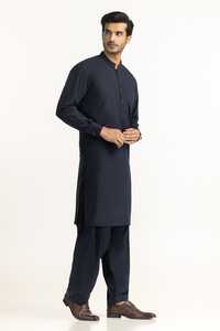 Plus Size <b>Men's</b> Classic Cotton Weaving <b>Kurta</b> Set Traditional Shalwar Kameez with Modern Design for Party Wear Special Occasions - Product Image 3