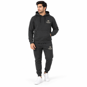 Conjunto Deportivo Unisex de Verano Mangoes Fashion, Personalizado, Ecológico, de Felpa, Mezcla de Poliéster/Algodón, Resistente al Viento, Transpirable, con Cuello Alto - Product Image 1