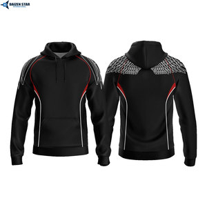 Oversized Sports Hoodie Gym Training Hoodie Trend Activewear Manufacturer - Product Image 3