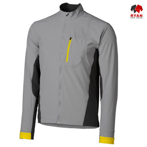 แจ็คเก็ตซอฟต์เชลล์ดีไซน์พิเศษสำหรับผู้ชาย ยี่ห้อ Ryan Pro Gear แบบซิป พร้อมโลโก้สั่งทำพิเศษ ทรงปกติ - Product Image 2