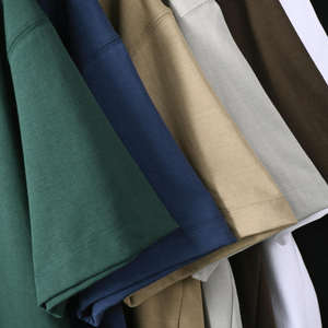 T-shirt personnalisé avec logo, 280 g/m², 300 g/m², 320 g/m², 100 % coton, manches courtes, épaules tombantes, coupe ample, t-shirt homme de grande taille - Product Image 2