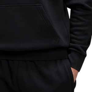Sudadera con Capucha para Hombre, Diseño Relaxed Fit, Color Negro con Logotipo Dorado, Estilo Casual, Forro Polar, Ropa de Calle para Invierno - Product Image 5