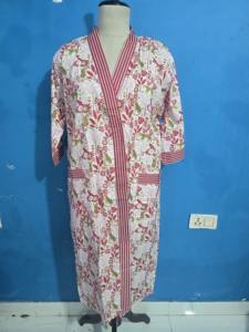 Albornoz de Hotel Unisex con Estampado de Tigre Rojo 100% Algodón, Estilo Kimono, Ropa de Dormir para Hotel y Spa, Venta al Por Mayor de Fábrica - Product Image 3