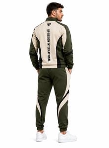Chándal Deportivo Personalizado de Poliéster para Hombre, con Cremallera Completa, Conjunto de Entrenamiento, Ropa Deportiva, Fabricación OEM ODM - Product Image 4